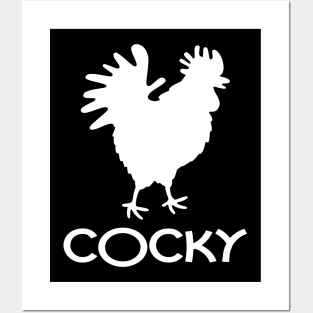 COCKY Posters and Art